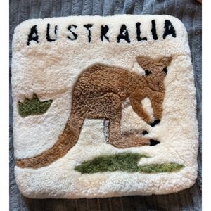 Auskin Australia Kangaroo Wool Pillow Cover 17x17